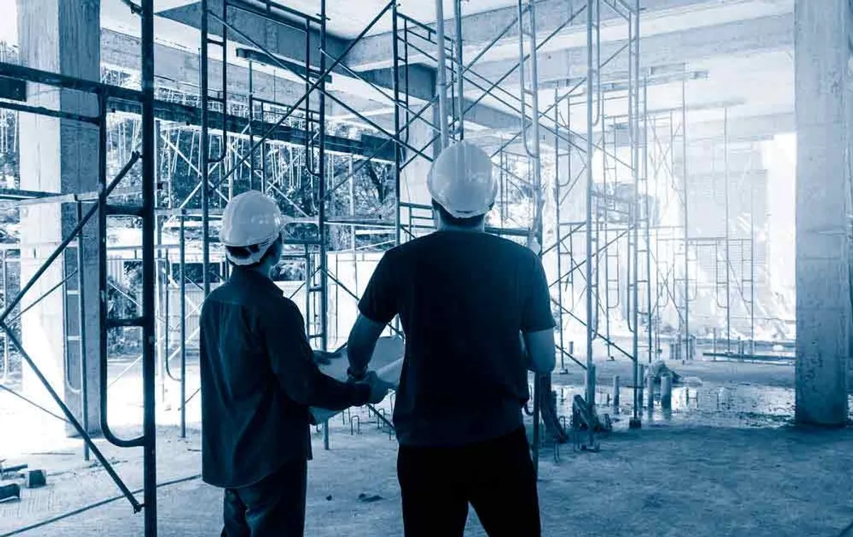 Commercial electrical installation in progress on a Leeds business premises — new circuits, lighting and distribution